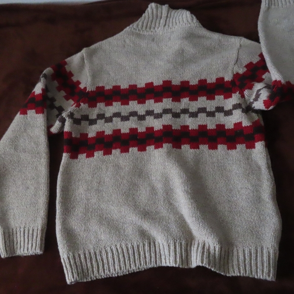 Universal Works  NEW MEXICO WOOL SWEATER shawl cardigan jacket L $337.00 NWT - Picture 4 of 8